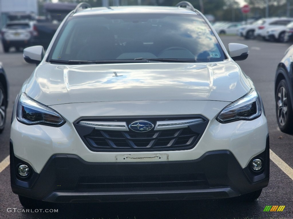 2021 Crosstrek Limited - Crystal White Pearl / Black photo #2