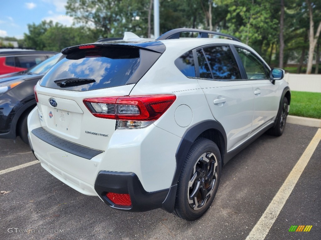 2021 Crosstrek Limited - Crystal White Pearl / Black photo #3