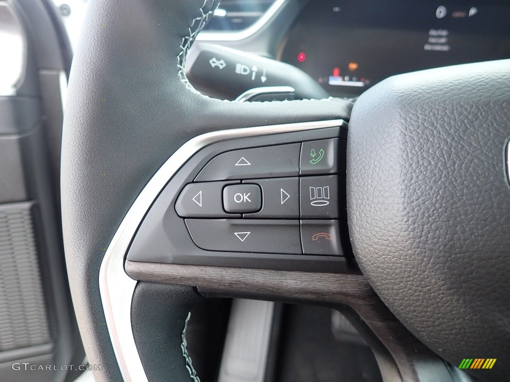 2024 Jeep Grand Cherokee L Limited 4x4 Global Black Steering Wheel Photo #146609200