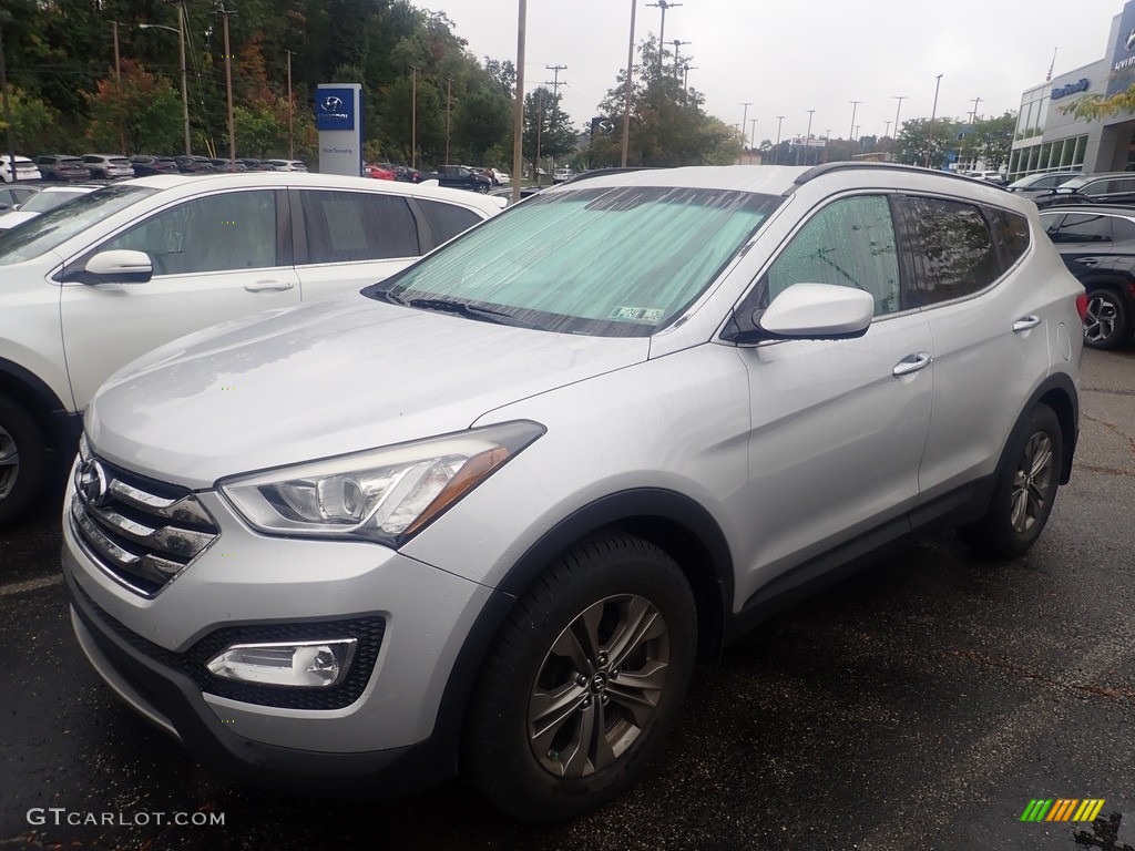 2014 Santa Fe Sport AWD - Moonstone Silver / Gray photo #1