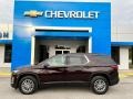 Black Cherry Metallic 2023 Chevrolet Traverse LT