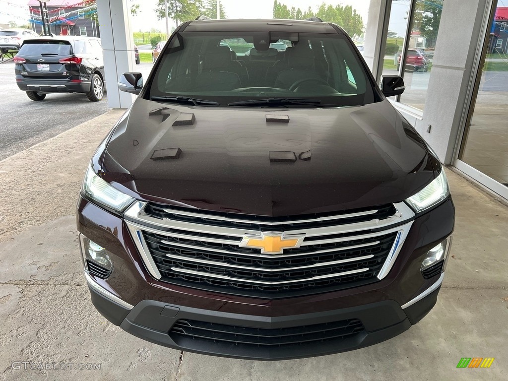 2023 Traverse LT - Black Cherry Metallic / Jet Black photo #3
