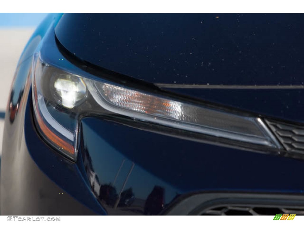2020 Corolla LE - Blueprint / Black photo #8