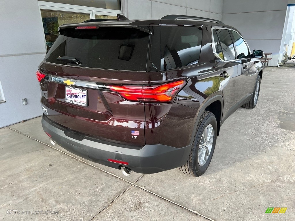 2023 Traverse LT - Black Cherry Metallic / Jet Black photo #7