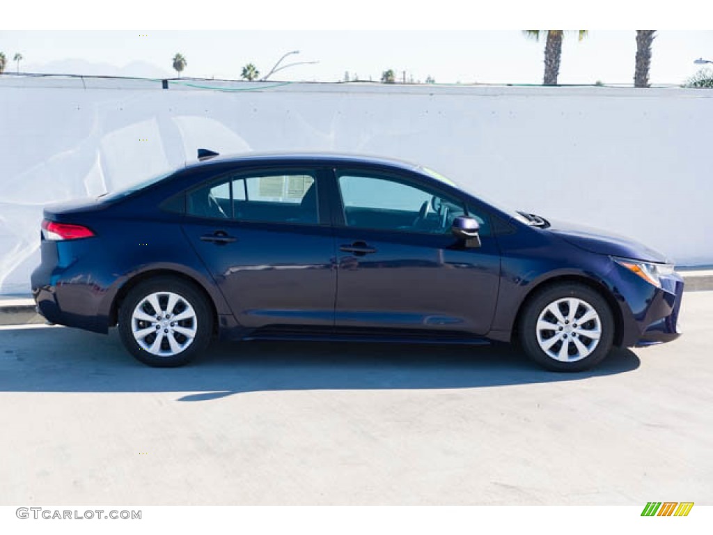 2020 Corolla LE - Blueprint / Black photo #14