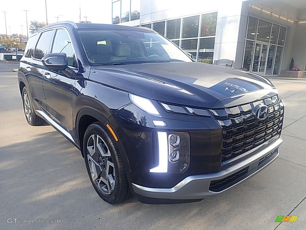 2024 Palisade Limited AWD - Moonlight Cloud / Navy/Beige photo #8