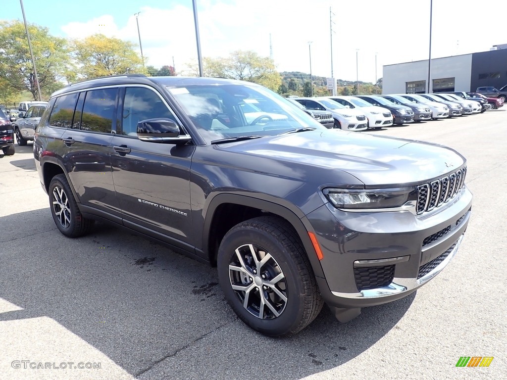 Baltic Gray Metallic 2024 Jeep Grand Cherokee L Limited 4x4 Exterior Photo #146609921
