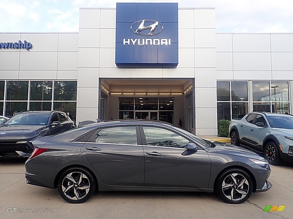 2023 Elantra Limited Hybrid - Ecotronic Gray / Medium Gray photo #1