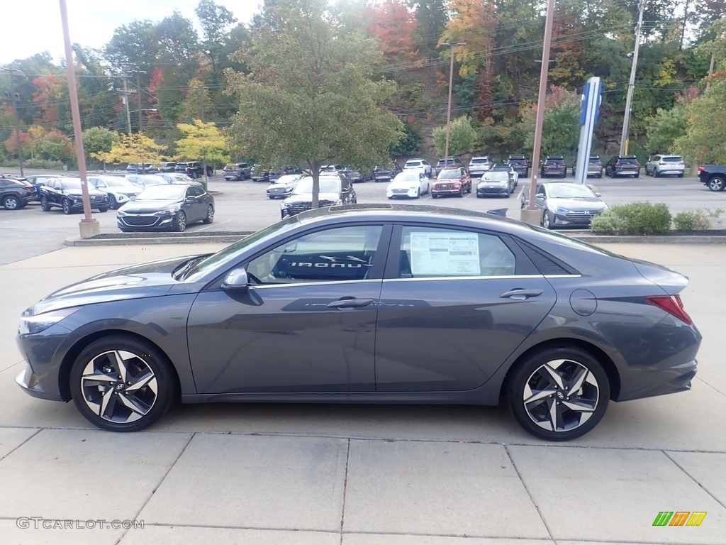 2023 Elantra Limited Hybrid - Ecotronic Gray / Medium Gray photo #6