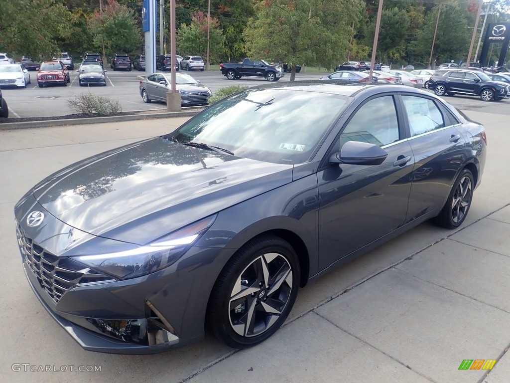 2023 Elantra Limited Hybrid - Ecotronic Gray / Medium Gray photo #7