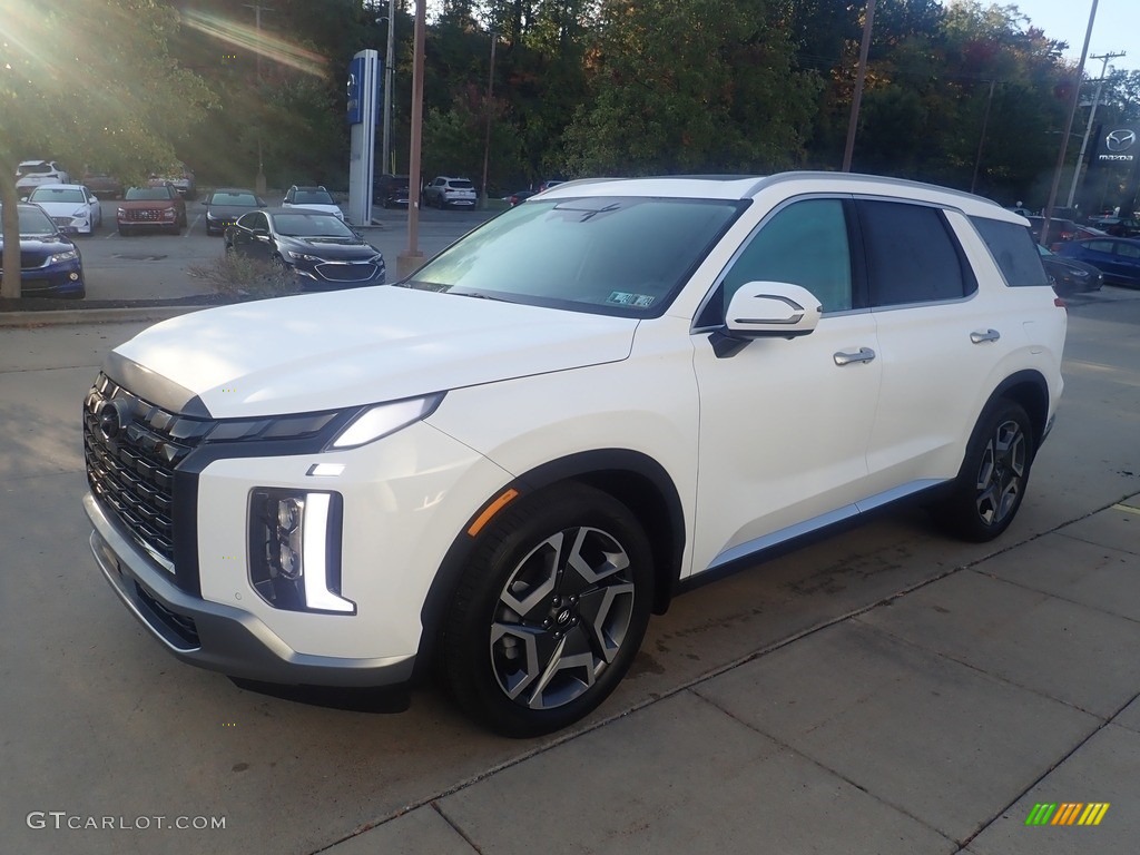 Hyper White 2024 Hyundai Palisade Limited AWD Exterior Photo #146610332