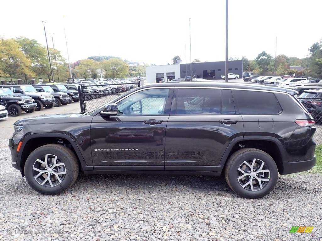 Rocky Mountain Pearl 2024 Jeep Grand Cherokee L Limited 4x4 Exterior Photo #146610405