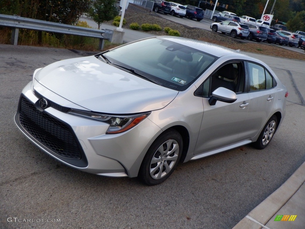 2020 Corolla LE - Classic Silver Metallic / Light Gray photo #4