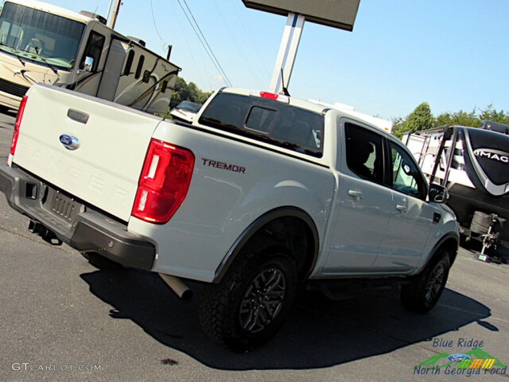 2021 Ranger Lariat Tremor SuperCrew 4x4 - Cactus Gray Metallic / Ebony photo #27
