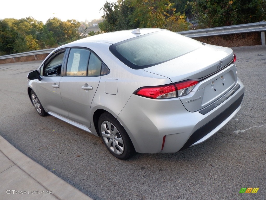 2020 Corolla LE - Classic Silver Metallic / Light Gray photo #6