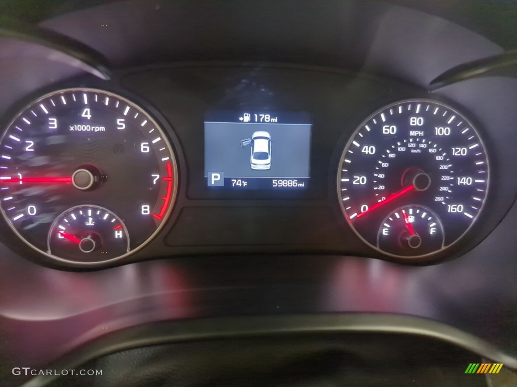 2020 Kia Optima LX Gauges Photo #146610525