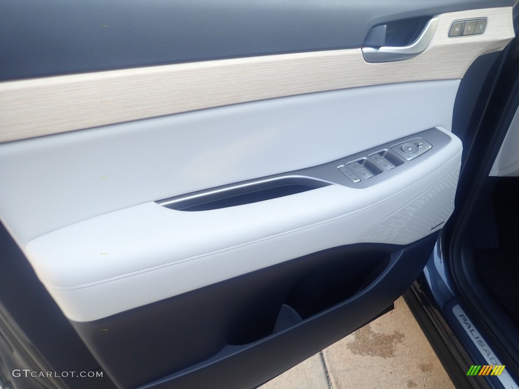 2024 Hyundai Palisade Limited AWD Navy/Beige Door Panel Photo #146610983
