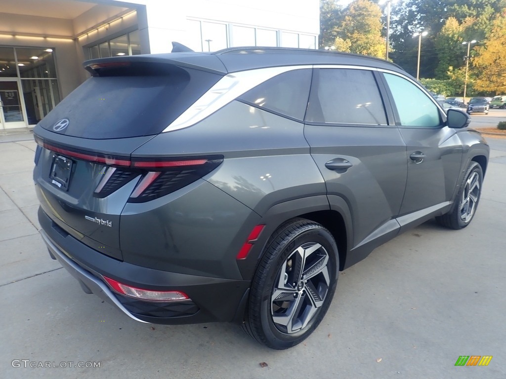 2024 Tucson Limited Hybrid AWD - Amazon Gray / Black photo #2