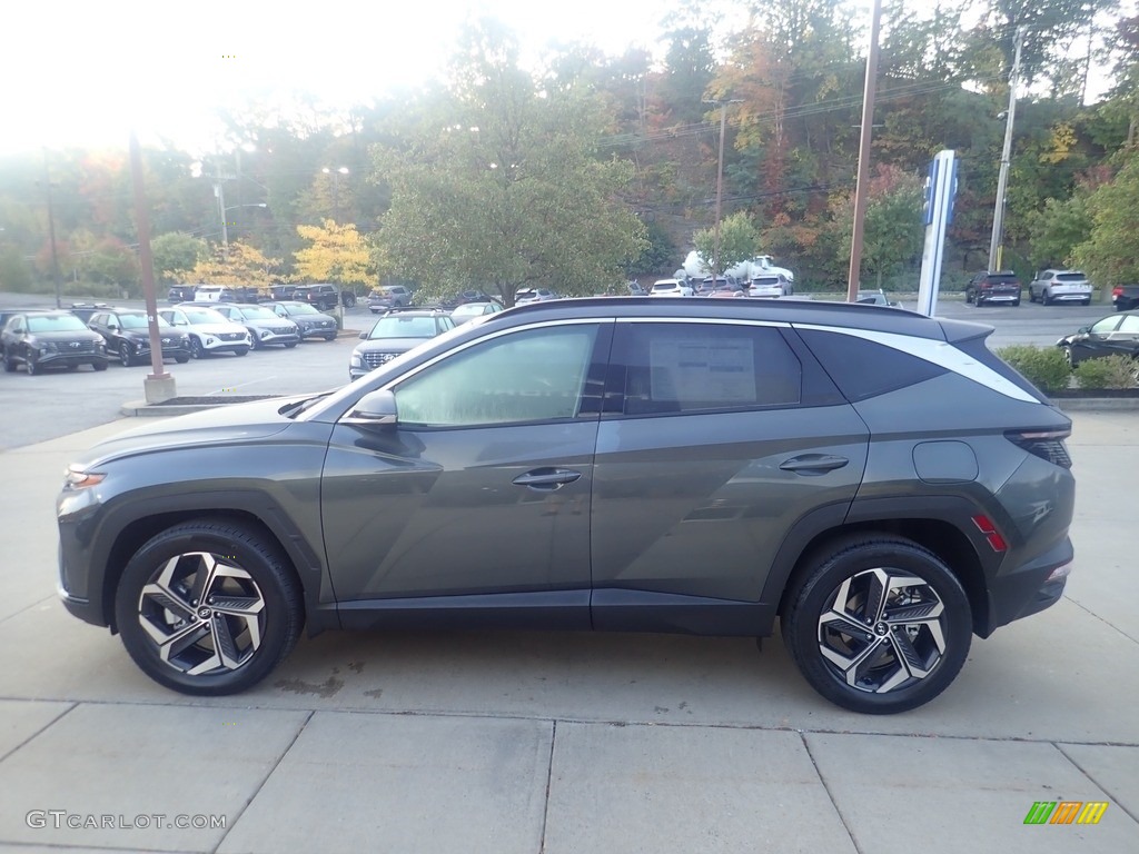 2024 Tucson Limited Hybrid AWD - Amazon Gray / Black photo #6
