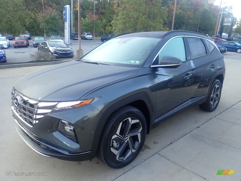 2024 Tucson Limited Hybrid AWD - Amazon Gray / Black photo #7