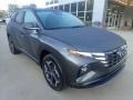 Amazon Gray - Tucson Limited Hybrid AWD Photo No. 9