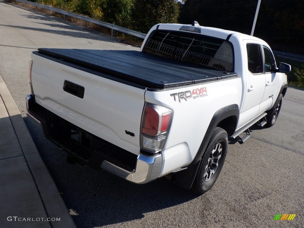 2020 Tacoma TRD Off Road Double Cab 4x4 - Super White / Cement photo #12