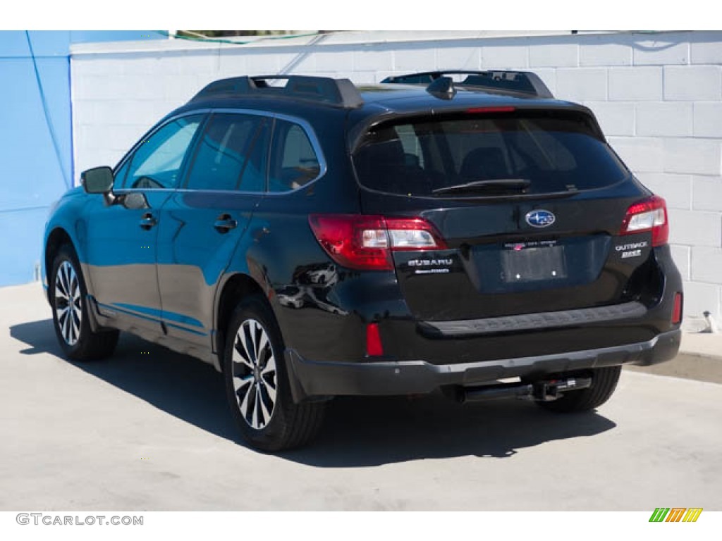 2017 Outback 2.5i Limited - Crystal Black Silica / Slate Black photo #2