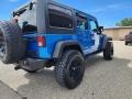 2016 Hydro Blue Pearl Jeep Wrangler Unlimited Sport 4x4  photo #5