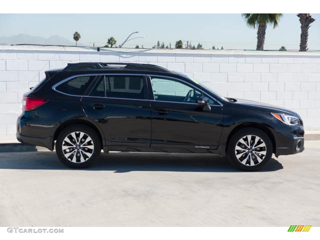 2017 Outback 2.5i Limited - Crystal Black Silica / Slate Black photo #13