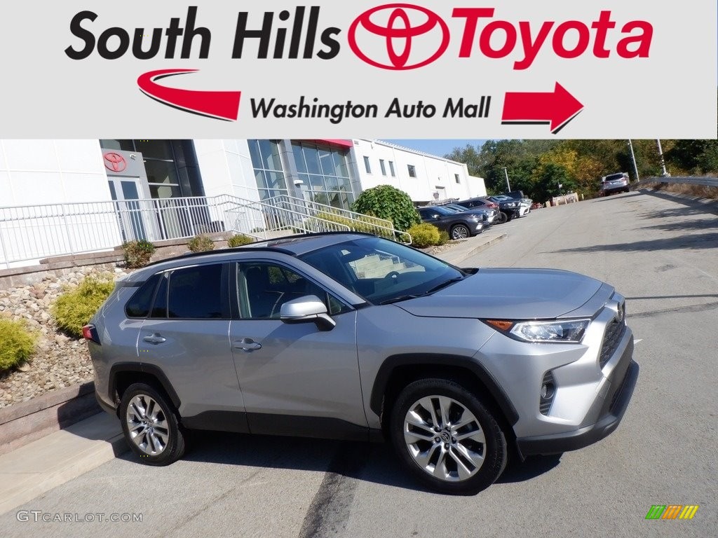 2020 RAV4 XLE Premium AWD - Silver Sky Metallic / Black photo #2