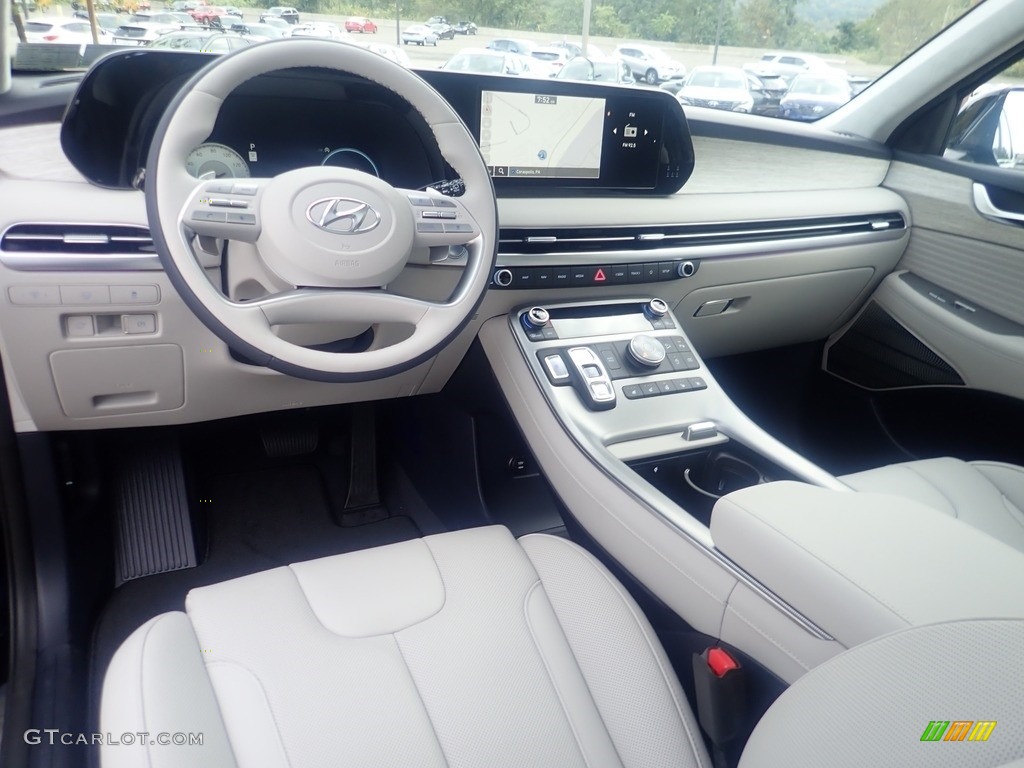 Navy/Beige Interior 2024 Hyundai Palisade Calligraphy AWD Photo #146612728
