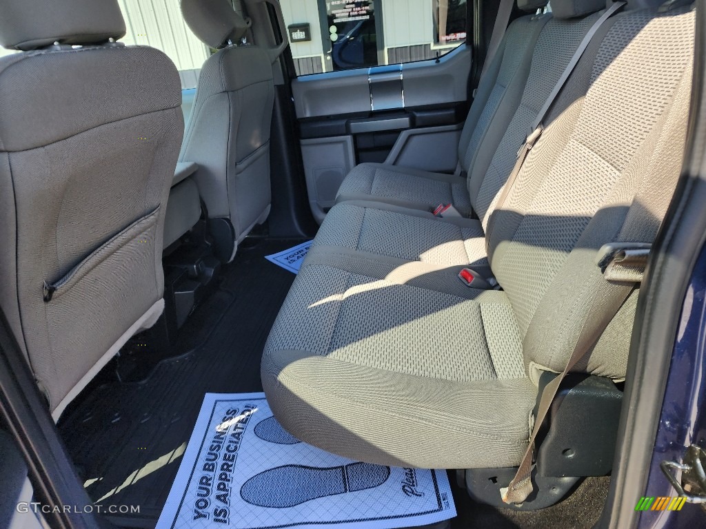 2017 F150 XLT SuperCrew 4x4 - Blue Jeans / Earth Gray photo #23