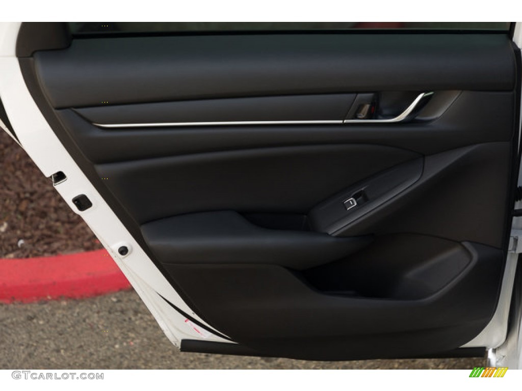 2021 Honda Accord EX Hybrid Black Door Panel Photo #146613016