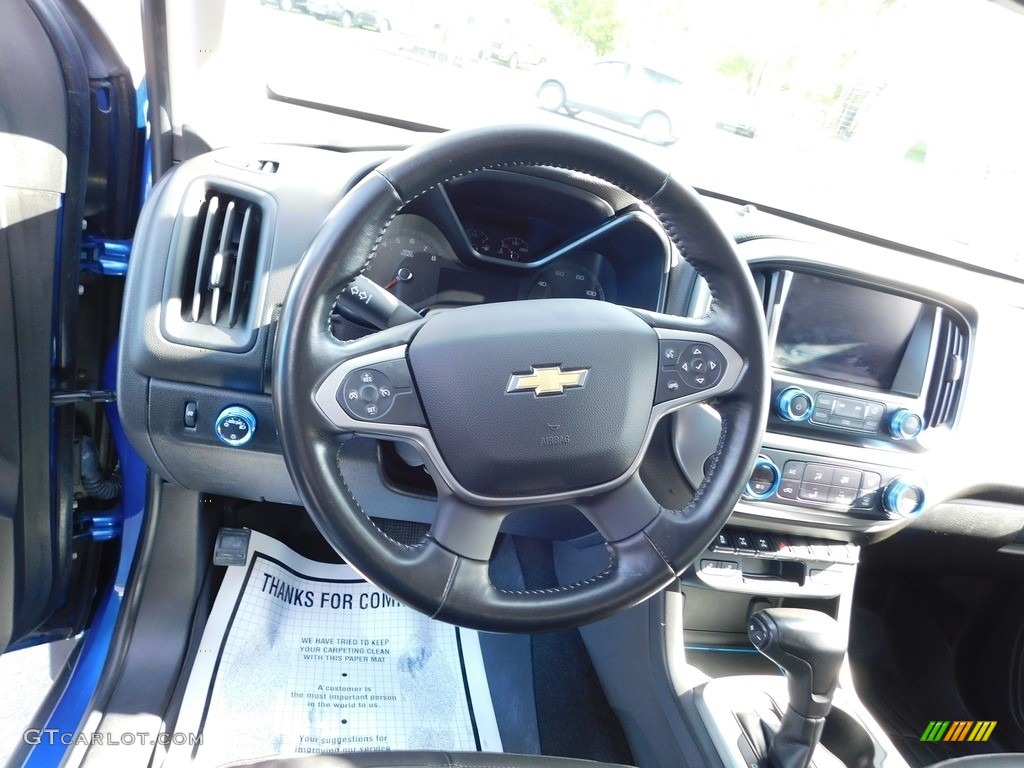 2018 Colorado ZR2 Extended Cab 4x4 - Kinetic Blue Metallic / Jet Black photo #24
