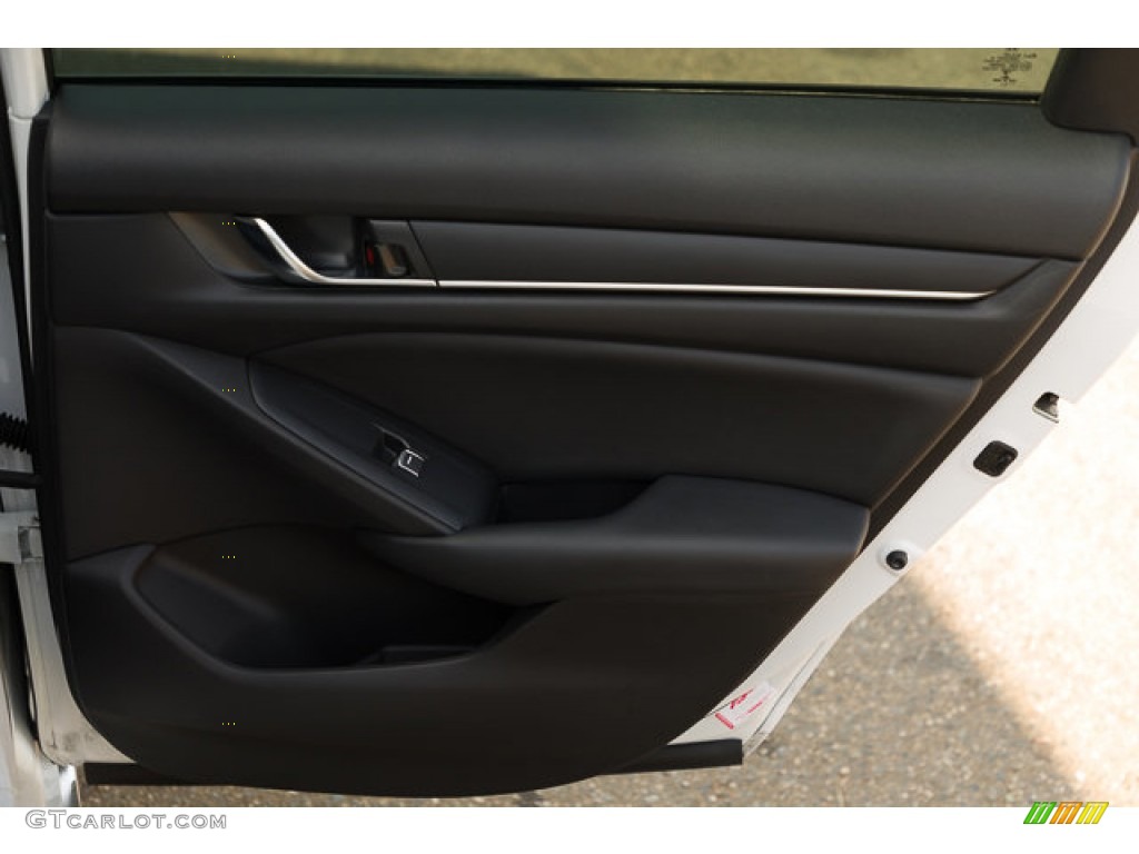 2021 Honda Accord EX Hybrid Black Door Panel Photo #146613064