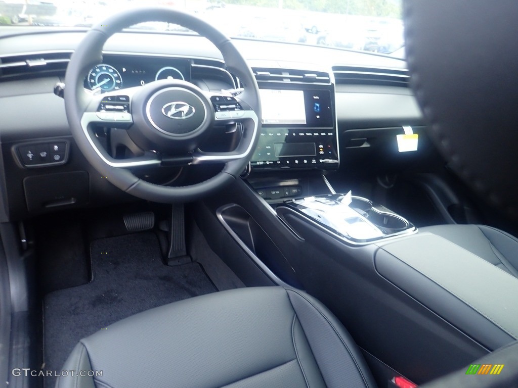 Black Interior 2024 Hyundai Tucson SEL Convenience Hybrid AWD Photo #146613238