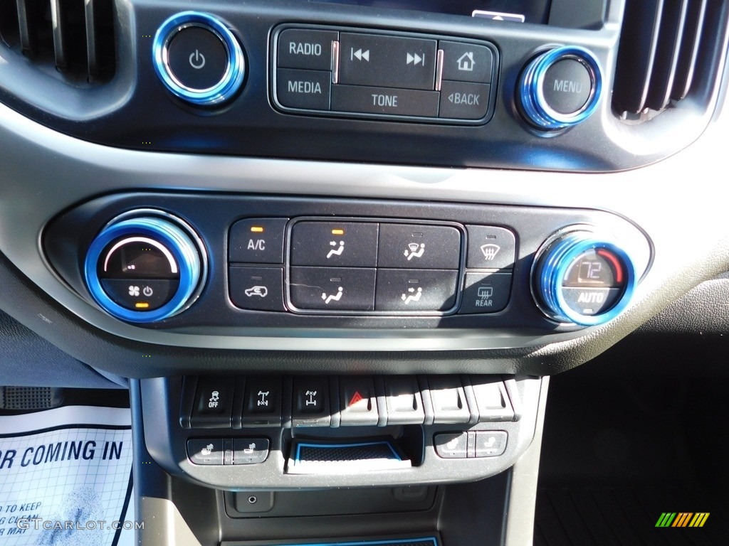 2018 Colorado ZR2 Extended Cab 4x4 - Kinetic Blue Metallic / Jet Black photo #37
