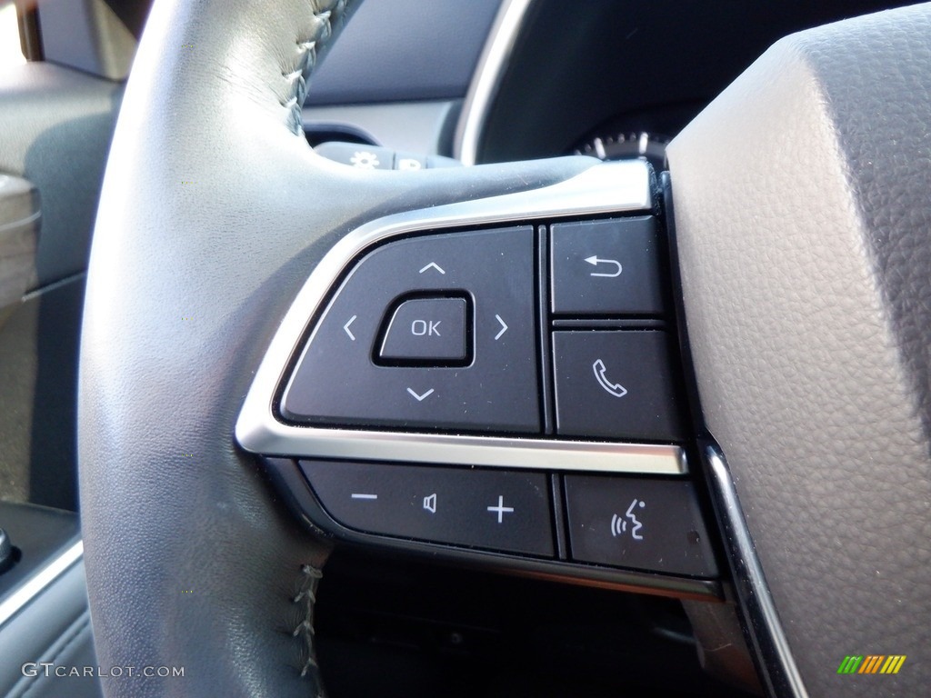 2020 Toyota Highlander Limited AWD Graphite Steering Wheel Photo #146613473