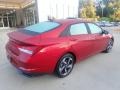 2023 Ultimate Red Metallic Hyundai Elantra SEL  photo #2