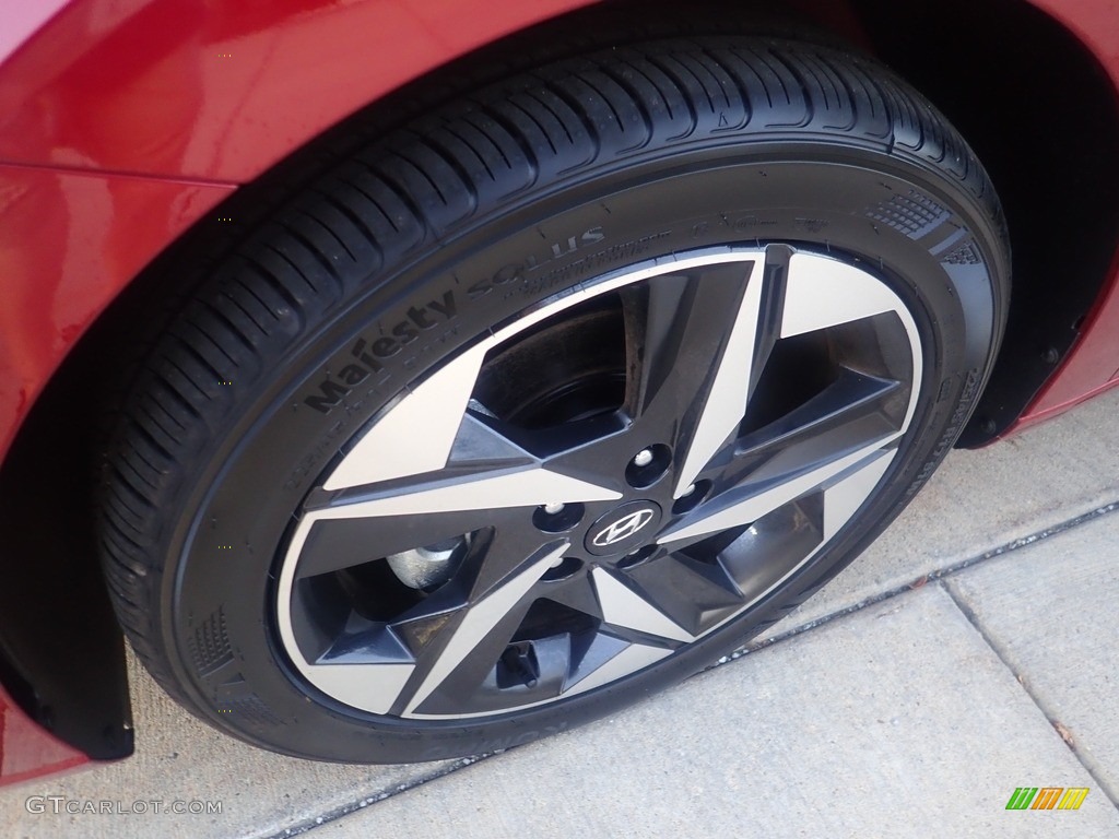 2023 Elantra SEL - Ultimate Red Metallic / Black photo #10