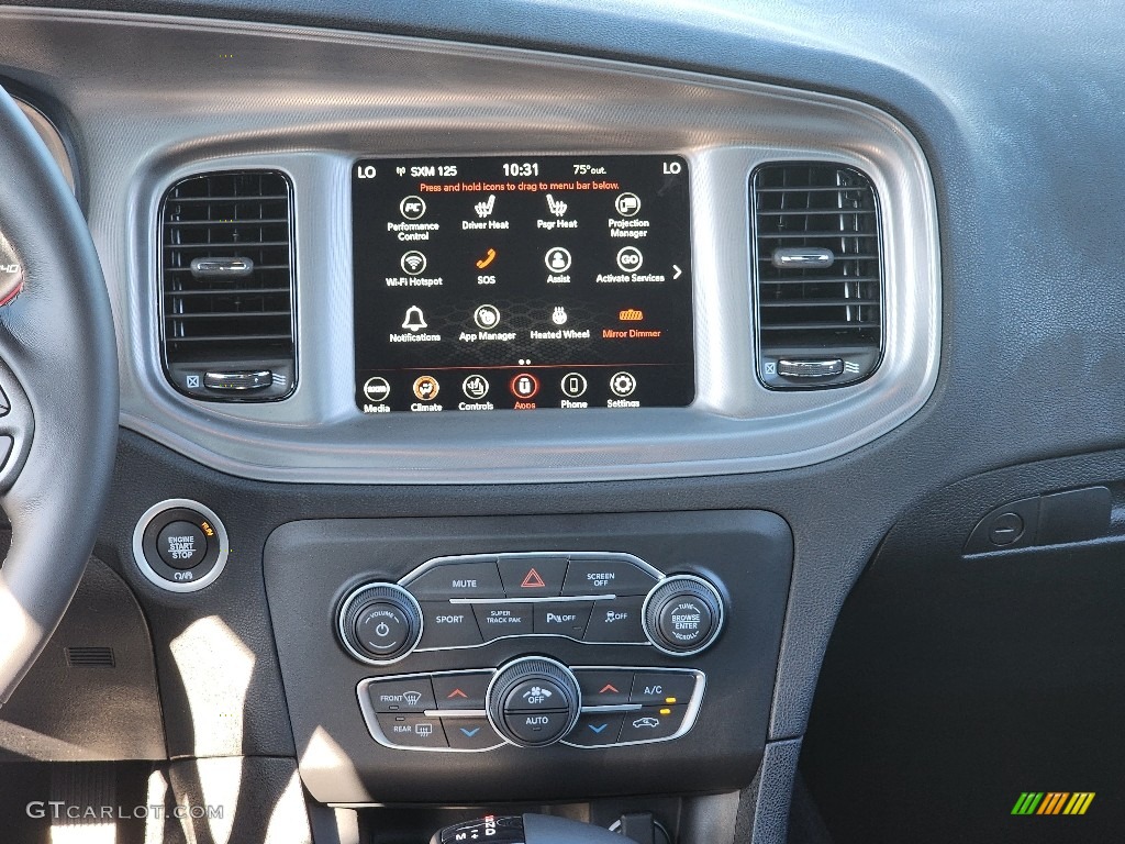 2023 Charger SXT AWD Blacktop - Go Mango / Black photo #10