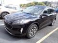 Agate Black Metallic 2020 Ford Escape Titanium Hybrid 4WD