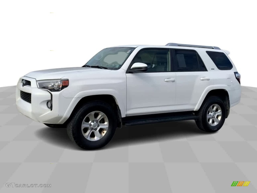 2014 4Runner SR5 4x4 - Super White / Graphite photo #4