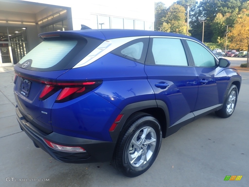 2024 Tucson SE AWD - Intense Blue / Black photo #2