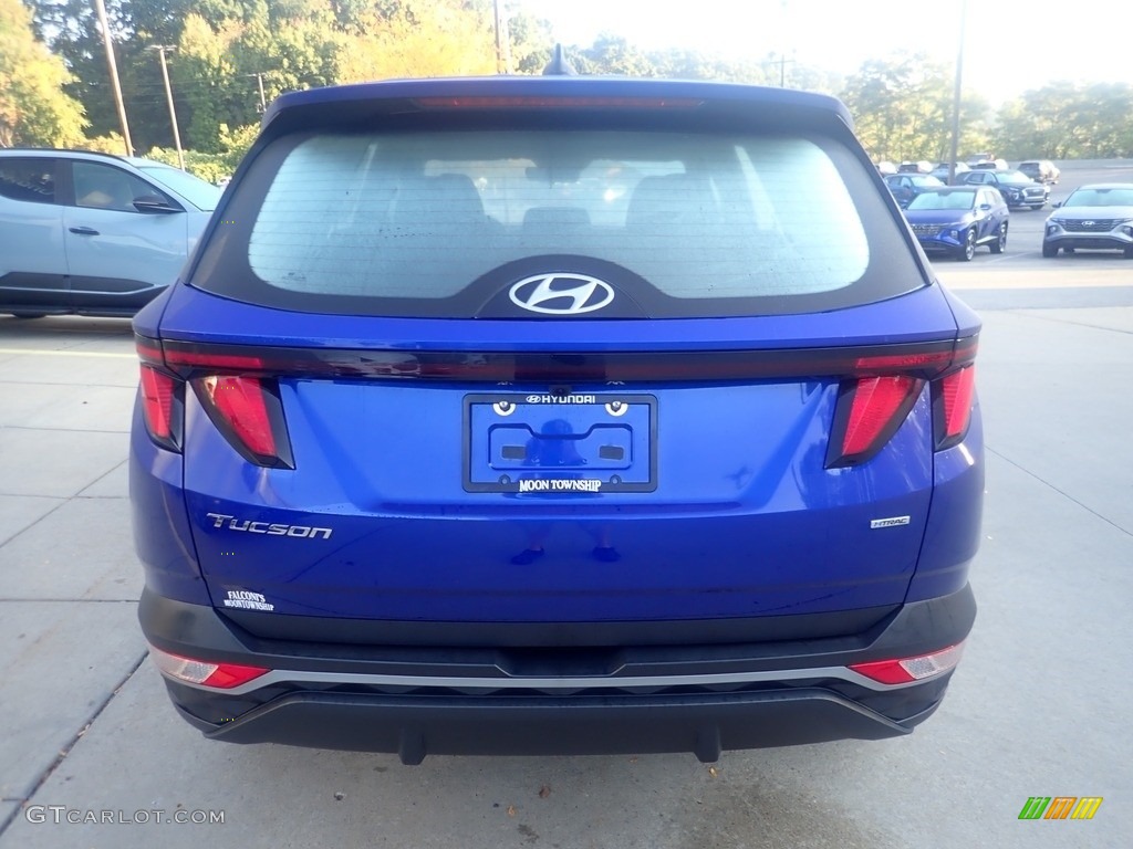 2024 Tucson SE AWD - Intense Blue / Black photo #3