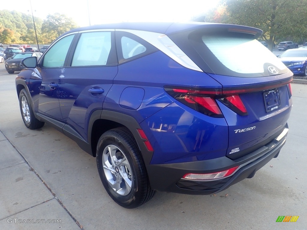 2024 Tucson SE AWD - Intense Blue / Black photo #5