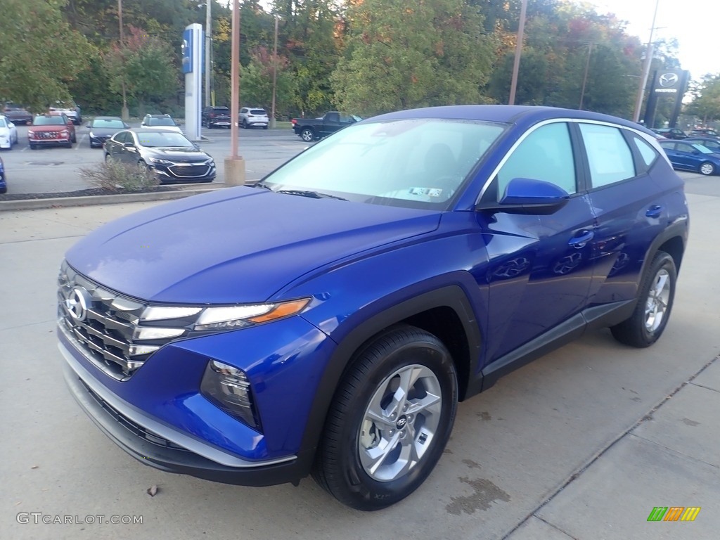 2024 Tucson SE AWD - Intense Blue / Black photo #7