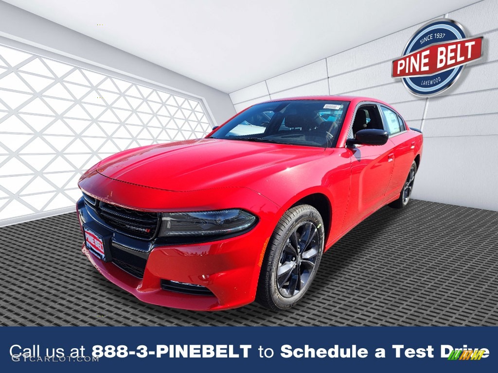 2023 Charger SXT AWD Blacktop - Torred / Black photo #1