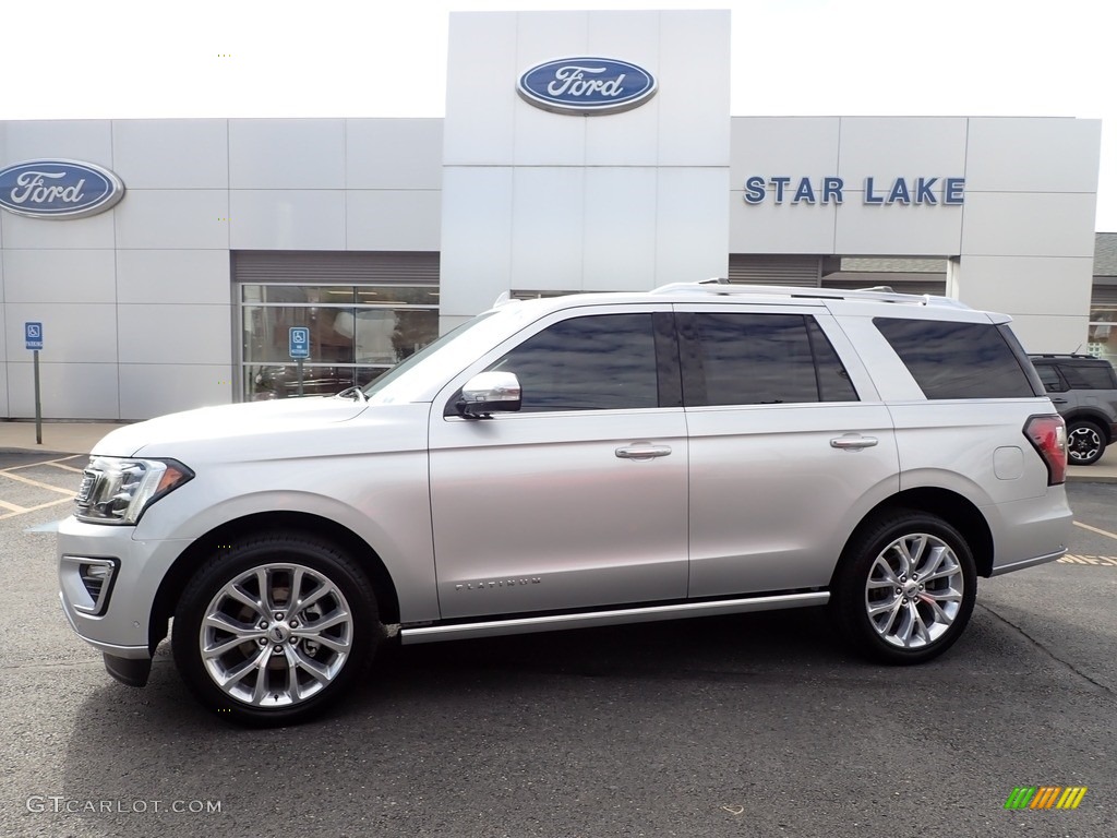 Ingot Silver Metallic 2019 Ford Expedition Platinum 4x4 Exterior Photo #146614282