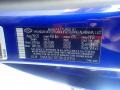  2024 Tucson SE AWD Intense Blue Color Code YP5